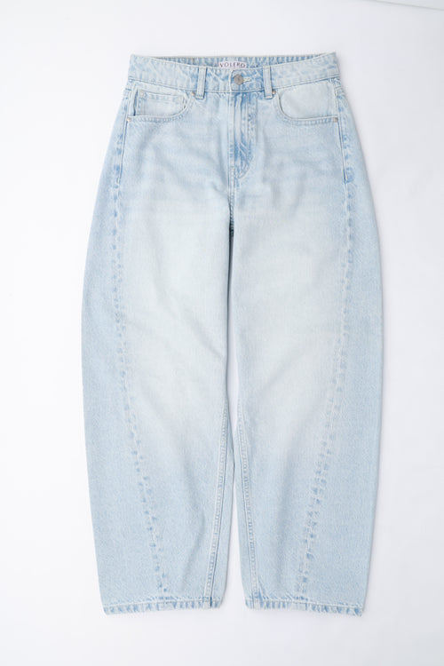 Volero Light Wash Barrel Jeans