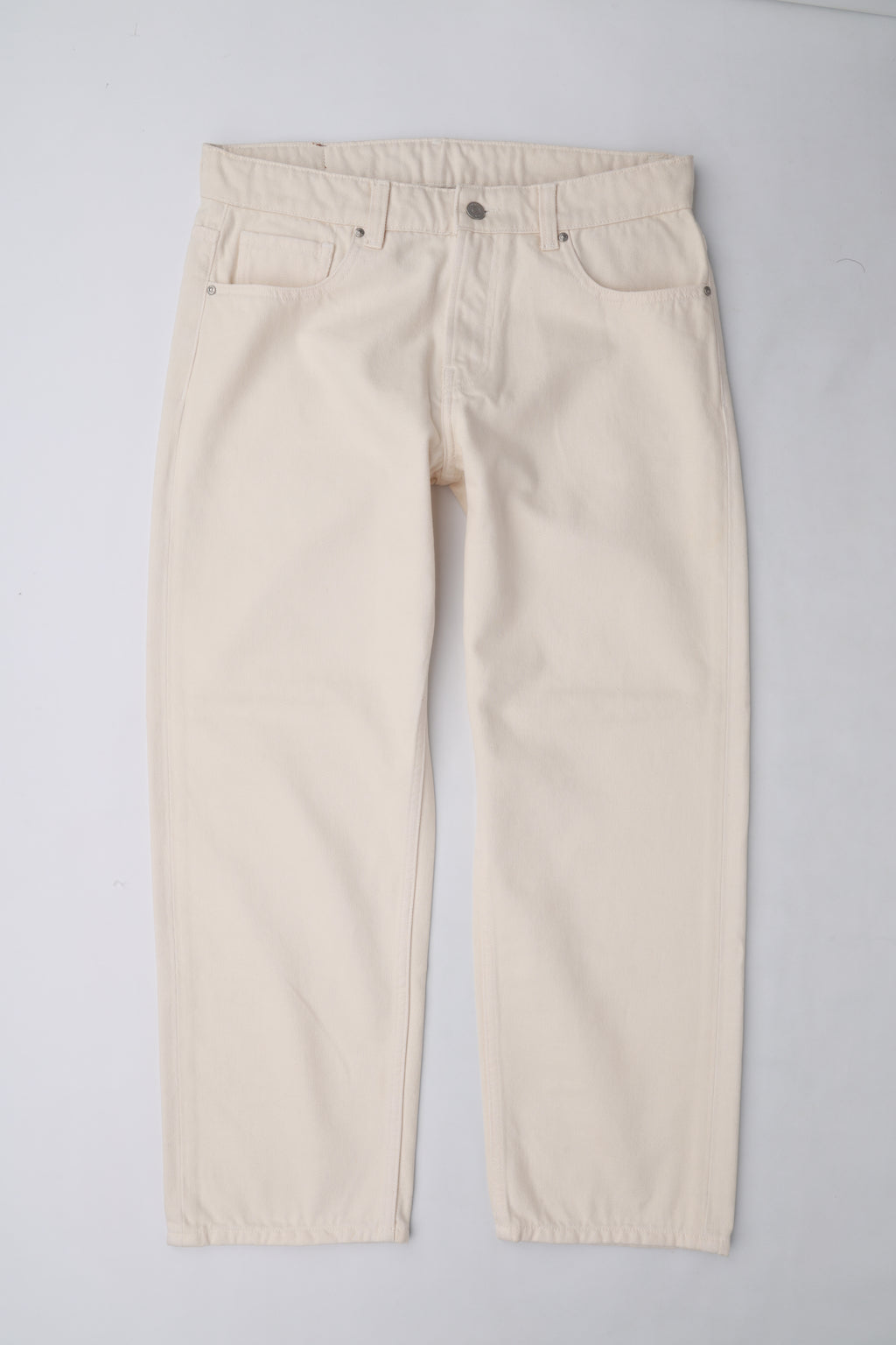 Volero Ecru Straight Loose Pant