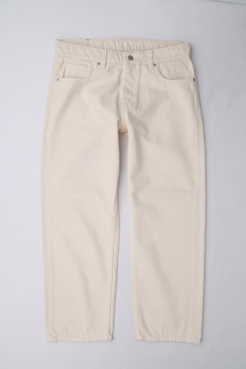 Volero Ecru Straight Loose Pant